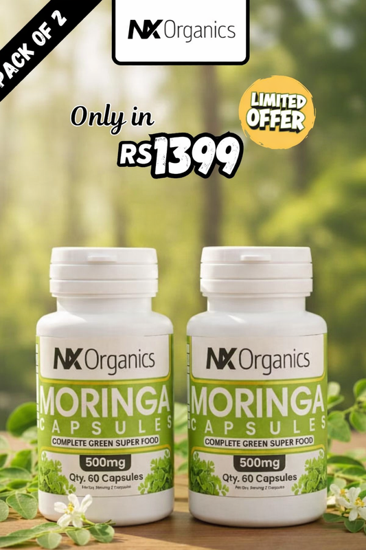 Pure Moringa Capsules  (Pack of 2)